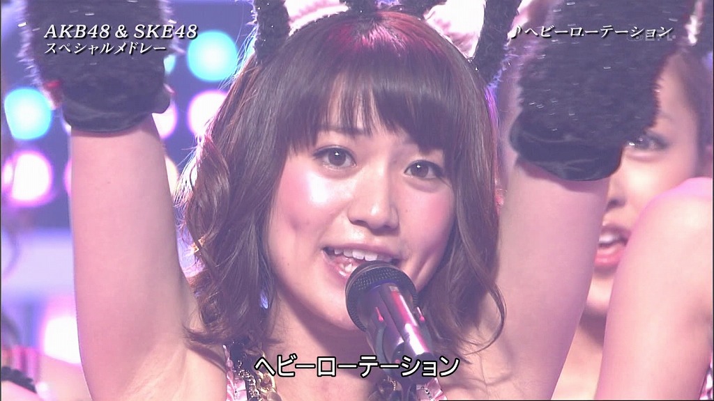大島優子　エロ　腋 