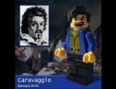 歴史上の有名人をレゴで再現した写真集